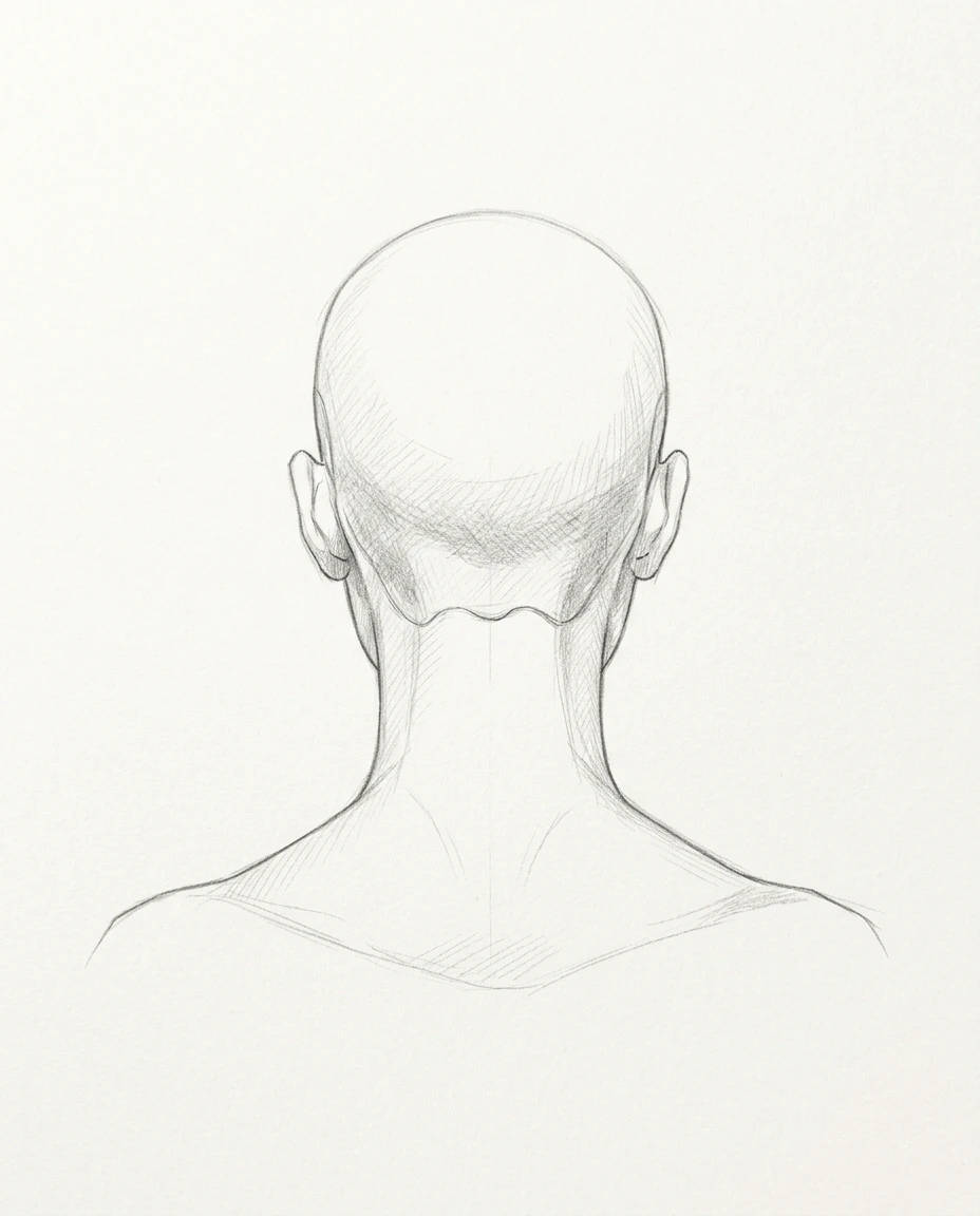 Back of head